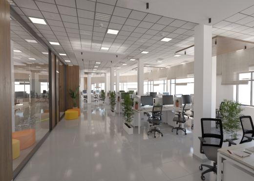 Super bureau 700 m² au lac 1