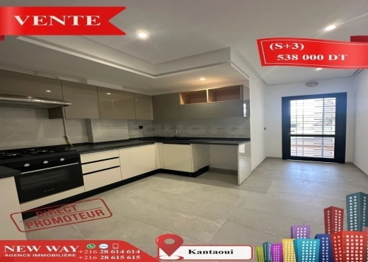 (S+3) à Kantaoui Direct Promoteur, Prés de la Mer