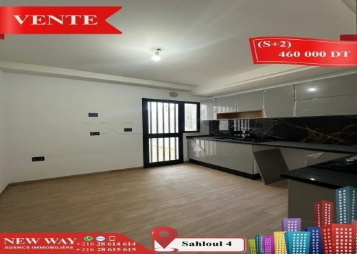 (S+2) Directe Promoteur à Sahloul 4