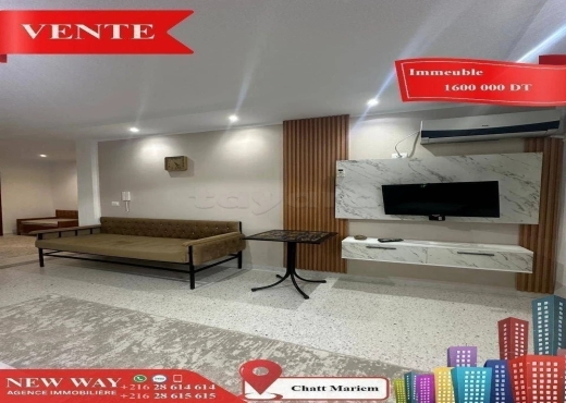 Résidence de 7 Appartements à Chatt Mariem