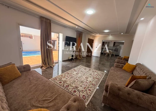 Étage de villa À Louer à NABEUL - Vacances Villa Belge S+3 - Immobiliere.tn