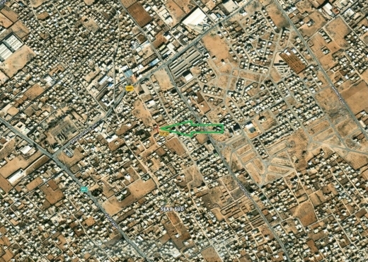 Terrain 500 m2 titre foncier Km9 B