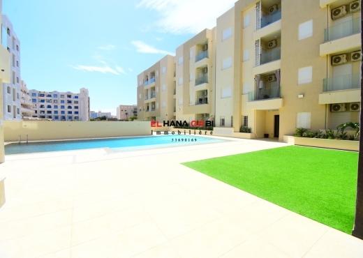 un bien avec piscine a louer